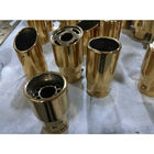 Equipamento dourado de aço inoxidável do revestimento de vácuo da cor PVD do arco-íris da tubulação de exaustão da eficiência elevada em Foshan JXS