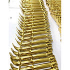 Operação pequena de aço inoxidável do tela táctil da máquina de revestimento do ouro PVD
