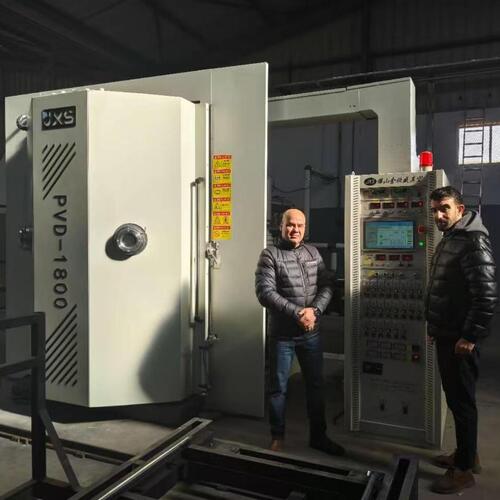 Fabricante argelino de lavatórios de aço inoxidável implementa com sucesso solução de revestimento PVD com revestimento a vácuo de 1800 × 2200
