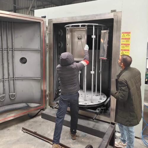 Últimas notícias da empresa sobre Máquina de Revestimento PVD de 1800mm Entregue com Sucesso à Argélia para Produção de Pias de Aço Inoxidável