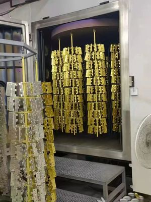 Sistema de Revestimento PVD de Alta Eficiência com Brilho Metálico Brilhante e Controle Totalmente Automático para Joias e Vidro de Aço Inoxidável