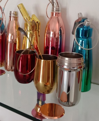Artes de aço inoxidável Artes de metal Revestimento a vácuo Equipamento Pvd para revestimento de ouro