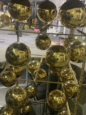 Máquina de revestimento PVD de ouro de titânio de grande capacidade