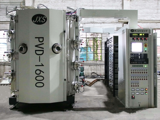 Máquinas de revestimento de metallização PVD de alto vácuo Máquina para planta de metallização de cromo de plástico PVD