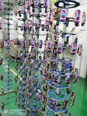 Máquina de revestimento de metal de arma de titânio de ouro PVD para prateleira e prateleira de toalhas