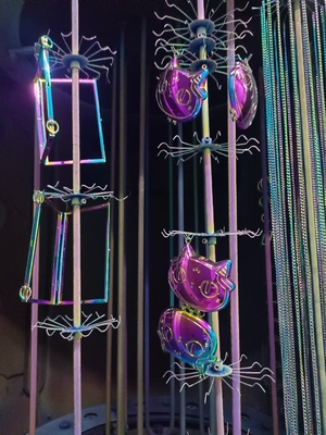 Servidor de revestimento decorativo para máquina de revestimento de nylon, metal, vidro, cerâmica