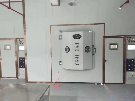 Máquina de revestimento PVD de aço inoxidável de alta eficiência Máquina de revestimento de titânio metálico