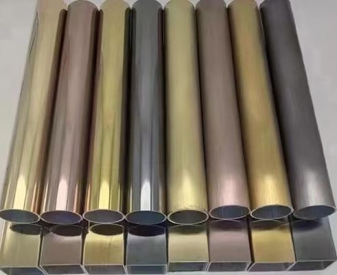 Máquina automática de revestimento de ouro de aço inoxidável PVD Máquina de revestimento de vácuo PVD de segunda mão