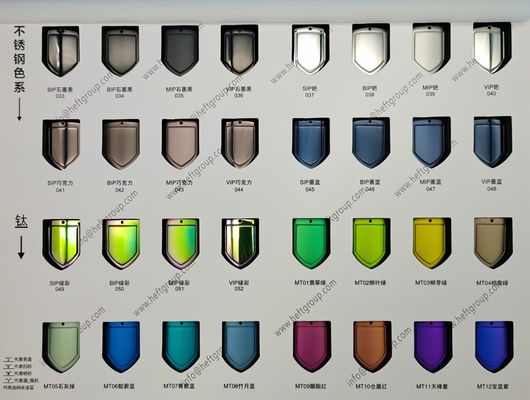 Máquina de revestimento a vácuo PVD de hardware metálico / Máquina de revestimento PVD de produtos de aço inoxidável