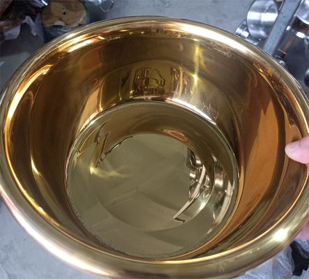 Máquina de Revestimento a Vácuo PVD/Hardware Metálico de Cerâmica de Vidro Máquina de Revestimento PVD de Ouro em Aço Inoxidável