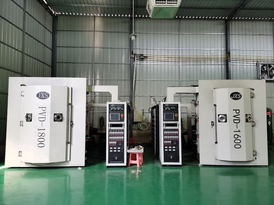 Máquina de revestimento a vácuo PVD totalmente automática para revestimentos decorativos com equipamento de revestimento multi-arco de poupança de energia