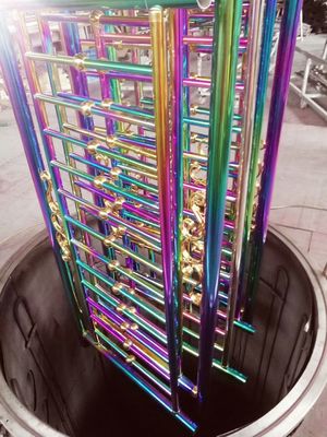 Máquina de revestimento a vácuo para hardware de chapeamento de ouro, máquina de galvanoplastia para joias, tipo de produto de metal