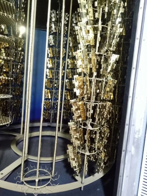 Máquina de pulverização por magnetron de joias metálicas de ponta totalmente automática