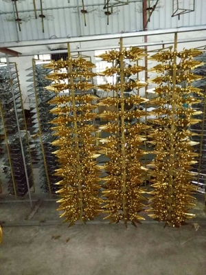 Sistema de revestimento PVD de chapa de aço inoxidável de porta dianteira vertical