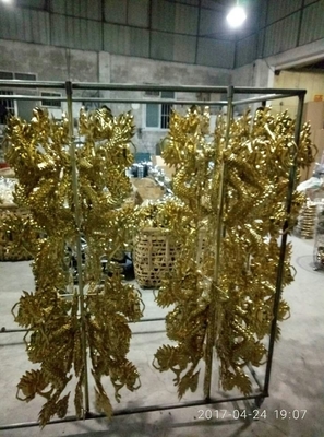 Sistema de revestimento PVD de chapa de aço inoxidável de porta dianteira vertical