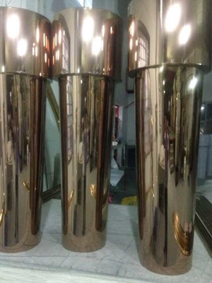 Instalações de revestimento PVD de móveis de aço inoxidável de alta eficiência energética