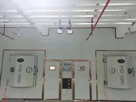 Máquina de revestimento PVD para móveis de carga frontal vertical