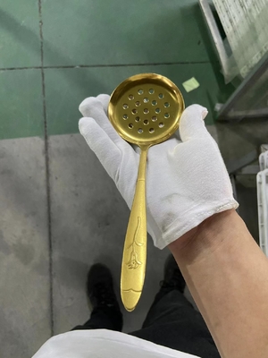 Garantia de 1 ano Manubrio de porta de aço inoxidável Sistema de coloração eletrotécnica PVD