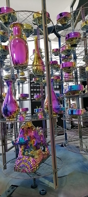 Equipamento de vácuo Fábrica de hardware Máquina de revestimento a vácuo Processamento de revestimento de aço inoxidável