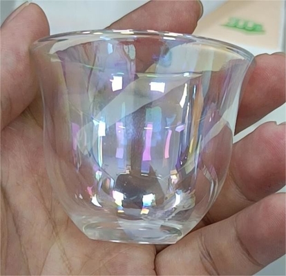 Máquina de revestimento de vidro de vidro Pvd totalmente automática para cor de prata dourada