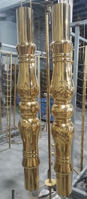 Máquina de revestimento a vácuo PVD de aço inoxidável de metal de cor personalizada