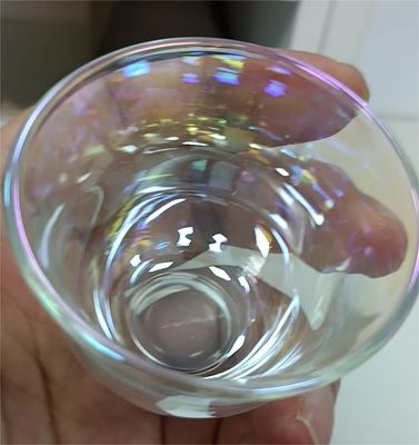 Máquina de revestimento de garrafas de plástico Pvd de cor dourada/máquina de metalização a vácuo de filme de coloração de vidro pvd