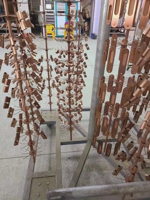 Máquina de Metallização a vácuo de acabamento metálico de plástico cromo