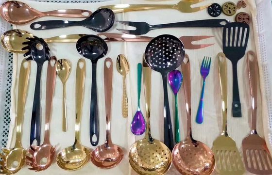 Acessórios de decoração de plástico de ouro multi-color equipamento de cromagem para o baile de Natal