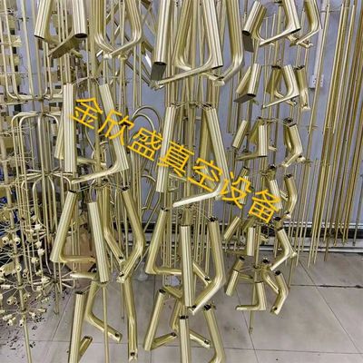 Máquina de revestimento de aço inoxidável multicolor a vácuo de grande potência Máquina de revestimento a vácuo PVD