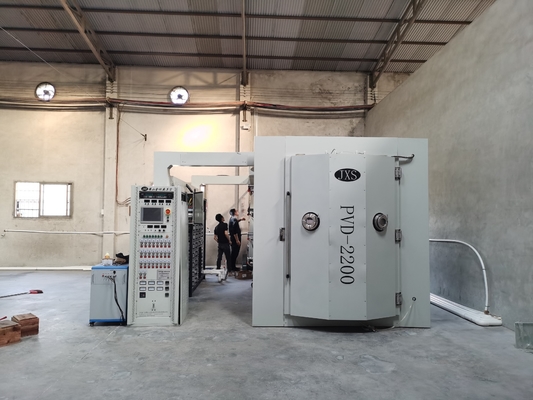 Máquina de revestimento PVD de ouro de titânio multi-arco de aço inoxidável de grande potência