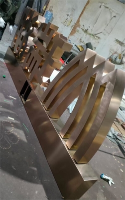 Mobiliário de aço inoxidável 40 mm Máquina de revestimento de ouro PVD