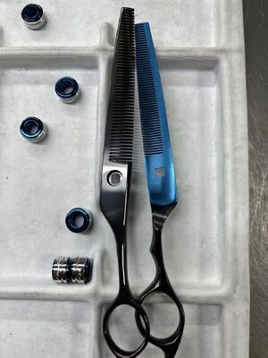 Tesouras com Revestimento a Vácuo PVD Multicor com Superfície Antiferrugem e Lisa para Uso Diário