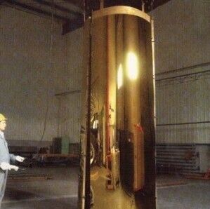 Máquina de revestimento PVD para grandes componentes de móveis de aço inoxidável