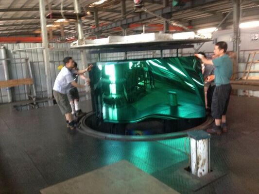 Máquina de revestimento PVD para grandes componentes de móveis de aço inoxidável