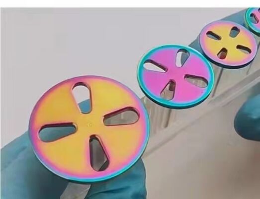 Máquina de revestimento dourada do vácuo da cor PVD do ouro de Rosa do logotipo de aço inoxidável de alta qualidade durável da propaganda