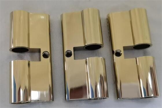 Máquina de revestimento contínuo industrial mini para acessórios de fechaduras de portas Equipamento de acabamento à prova de arranhões