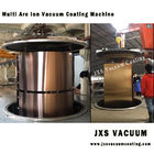 Máquina de revestimento de aço inoxidável do vácuo da cor PVD do preto do ouro de Rosa do ouro da placa da folha da eficiência elevada