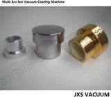 Sistema de revestimento térmico do vácuo da evaporação dos tampões dos cosméticos do ABS para o revestimento do ouro de Chrome