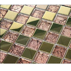 Mosaico de vidro das cores da grande capacidade equipamento do revestimento de vácuo do íon PVD do arco do multi multi para o ouro de prata dourado de Rosa