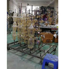 Fabricante de equipamento de cristal de vidro personalizado do revestimento de vácuo do íon PVD do arco dos produtos vidreiros do tamanho multi