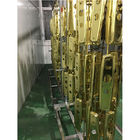 Máquina de revestimento Titanium durável do nitreto do punho PVD do fechamento do botão de porta da eficiência elevada para a cor do preto do ouro de Rosa do ouro
