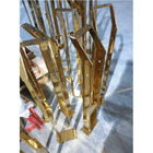 Máquina de revestimento de aço inoxidável do vácuo do tubo PVD da tubulação da mobília da carga vertical para a cor do ouro de Rosa do ouro