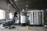 Máquina de revestimento Vane Pump Sputtering System giratória do vácuo do puxador da porta PVD dos SS