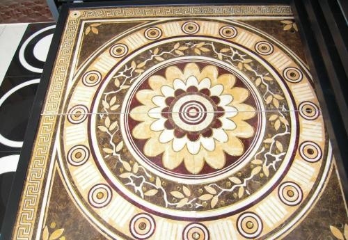 Dispositivos decorativos Pisos de azulejos de cor dourada Máquina de revestimento a vácuo PVD/ Máquina de revestimento cerâmica