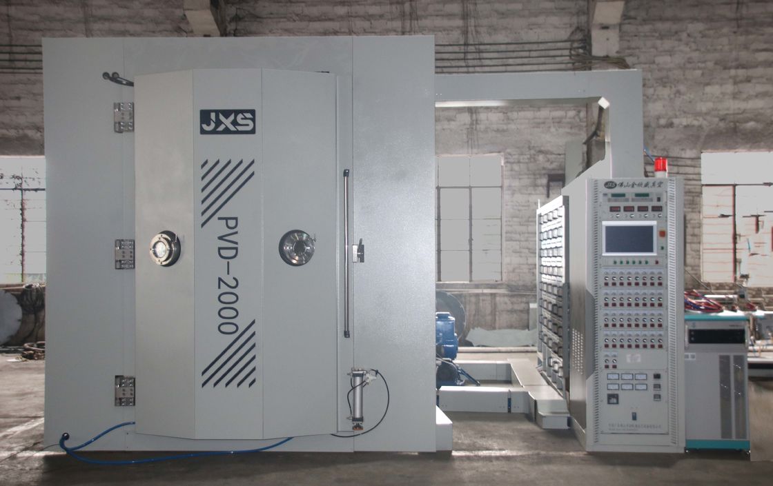 Fabricante Máquina de revestimento de Pvd a vácuo para revestimento de cor dourada Máquina de revestimento de TiN