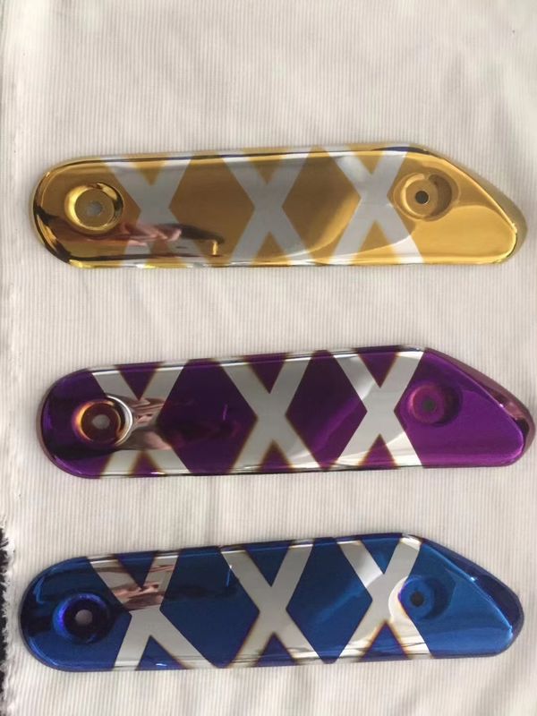 Usinagem de alta precisão personalizada Revestimento PVD CNC Alumínio