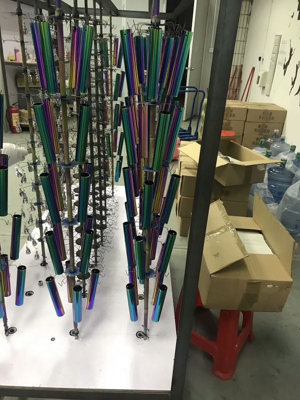 Full Automatic Vacuum Wash PLC HMI Transfer Arm Workshop Industrial PVD Vacuum Coating Máquina de limpeza ultrasônica