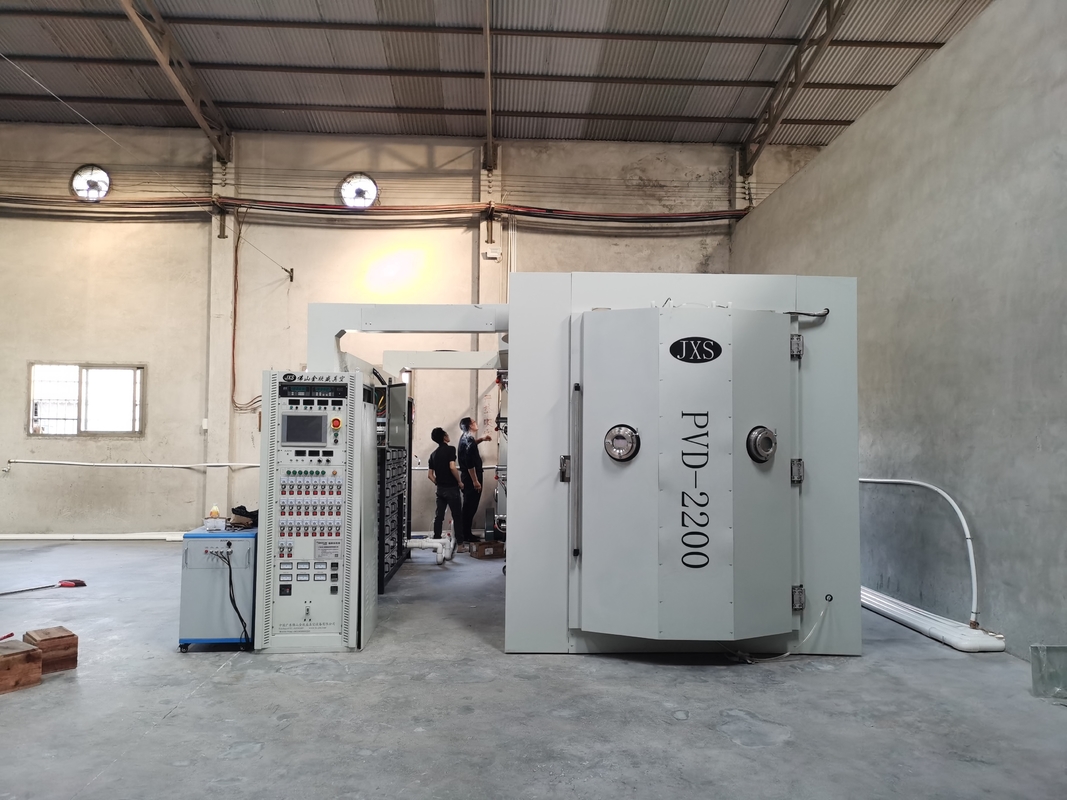 Máquina de revestimento PVD de ouro de titânio multi-arco de aço inoxidável de grande potência