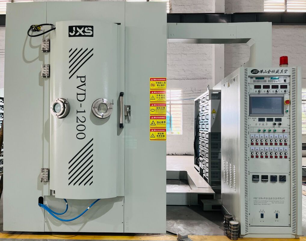 Máquina de revestimento PVD de pequeno hardware de precisão com camada de revestimento uniforme e forte adesão sem descamação