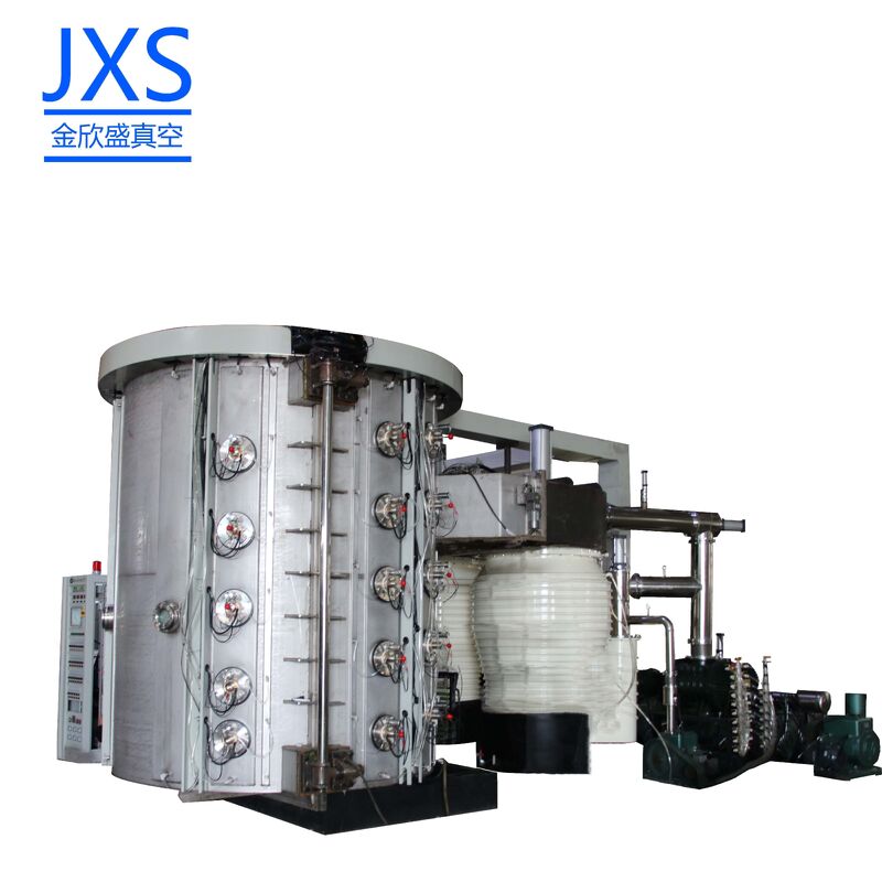 Equipamento de revestimento a vácuo PVD com revestimento uniforme de cores brilhantes, sistema de controle automático completo e garantia de 1 ano